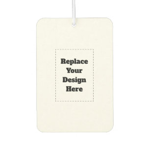 Create Your Own white Air Freshener