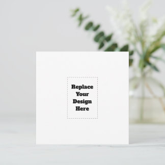 Create Your Own white  Announcement