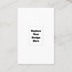 Create Your Own white  Appointment Card
