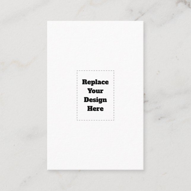 Create Your Own white  Appointment Card (Front)