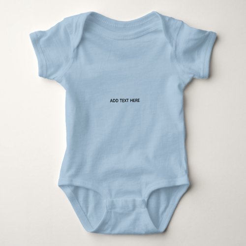 Create Your Own White Baby Bodysuit
