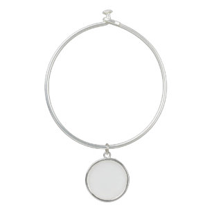  Create Your Own white  Bangle Bracelet