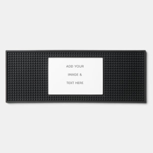 Create Your Own white  Bar Mat
