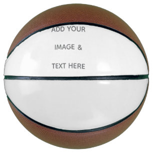 Create Your Own white Basketball