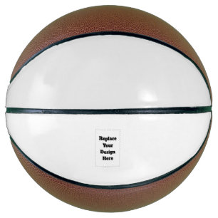 Create Your Own white  Basketball