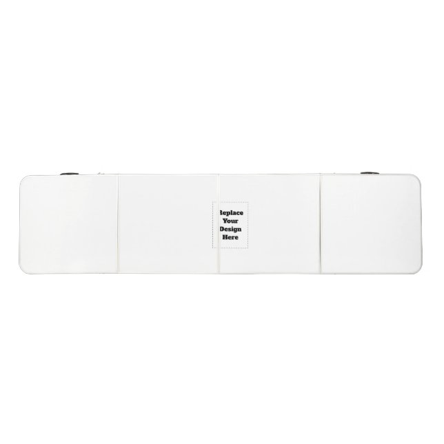 Create Your Own white  Beer Pong Table (Top)