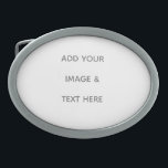 Create Your Own white  Belt Buckle<br><div class="desc">This design is minimalist style which can be easily updated with your photo and text. If you need any help please contact me using the massage button below and I will be happy to help.</div>