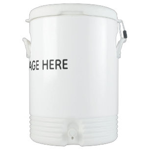 Create Your Own white Beverage Cooler