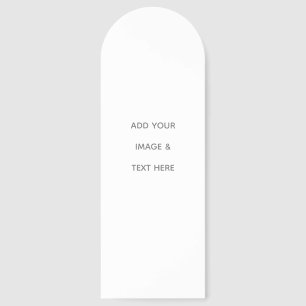 Create Your Own white  Bookmarks
