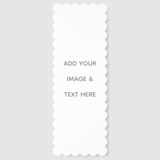 Create Your Own white  Bookmarks