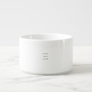 Create Your Own white  Bowl