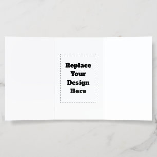 Create Your Own white Brochure