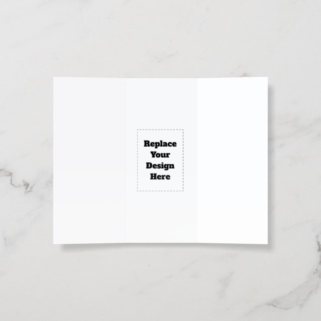 Create Your Own white  Brochure (Inside)