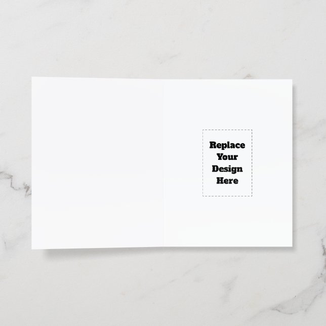 Create Your Own white  Brochure (Inside)