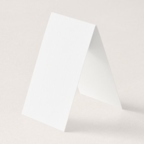 Create Your Own White  Business Card