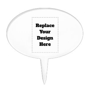 Create Your Own white  Cake Topper