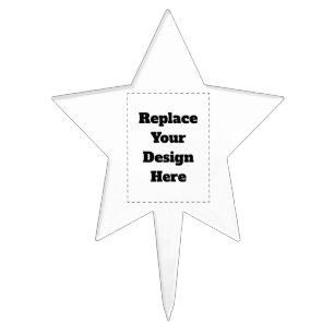 Create Your Own white  Cake Topper