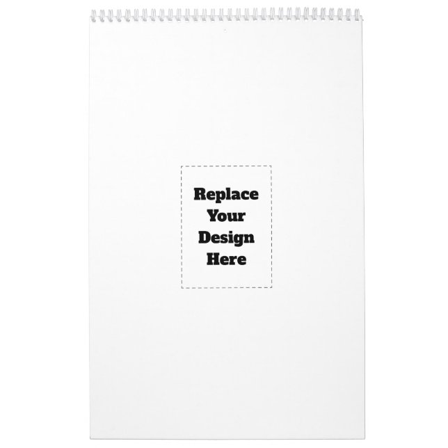 Create Your Own white  Calendar (Cover)