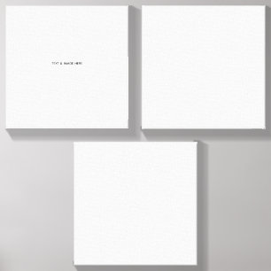 Create Your Own white Canvas Photo Tile