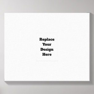 Create Your Own white Canvas Photo Tile