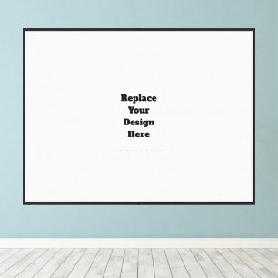 Create Your Own white  Canvas Print