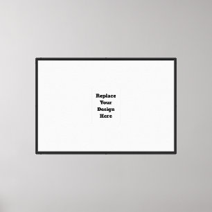 Create Your Own white  Canvas Print