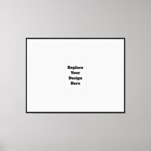 Create Your Own white  Canvas Print (Front)