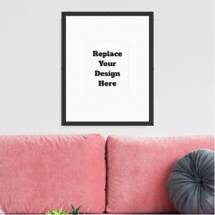 Create Your Own white Canvas Print