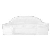 White Cap-Sac Visor (Back)