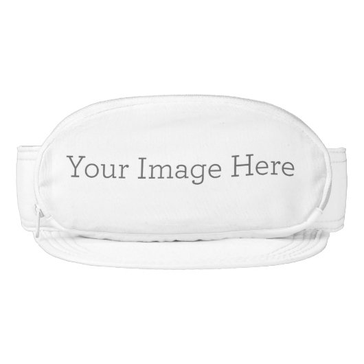 White Cap-Sac Visor (Front)