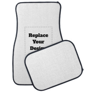 Create Your Own white  Car Floor Mat