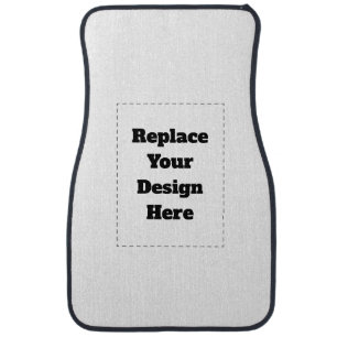 Create Your Own white  Car Floor Mat