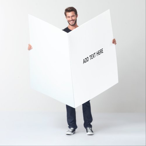 Create Your Own White Card