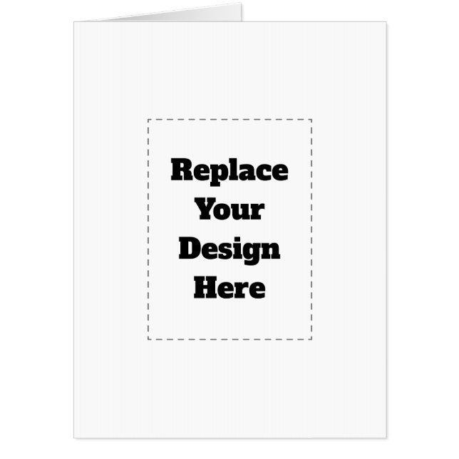 Create Your Own white  Card (Front)