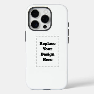 Create Your Own white  iPhone 16 Pro Case