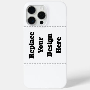 Create Your Own white  iPhone 15 Pro Max Case