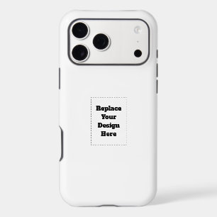 Create Your Own white  iPhone 17 Pro Max Case