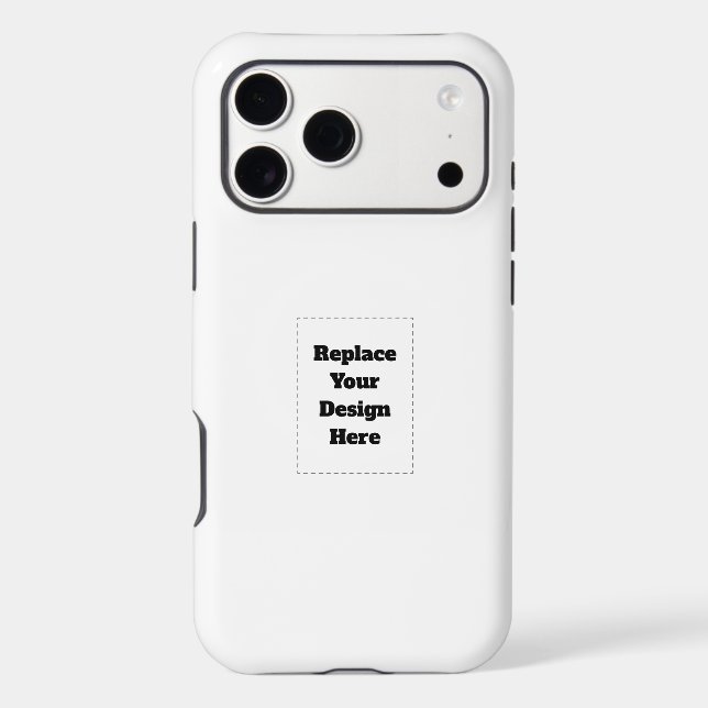 Create Your Own white  Case-Mate iPhone Case (Back)