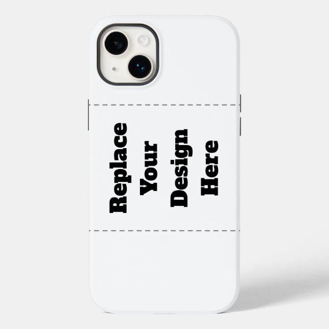 Create Your Own white  Case-Mate iPhone Case (Back)