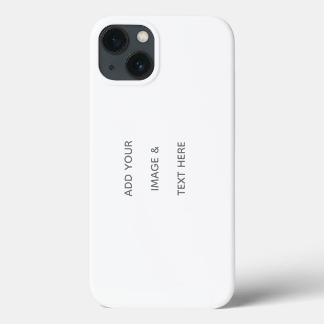 Create Your Own white  Case-Mate iPhone Case (Back)