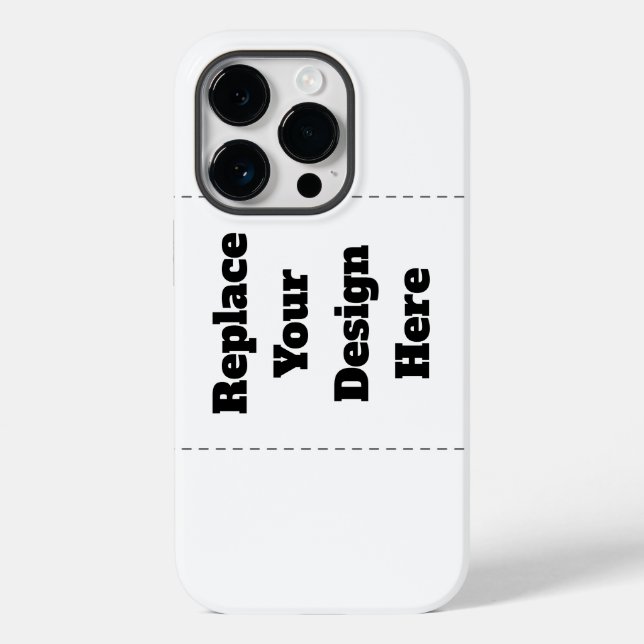 Create Your Own white  Case-Mate iPhone Case (Back)