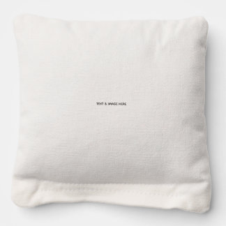 Create Your Own white Cornhole Bags