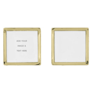 Create Your Own white  Cufflinks