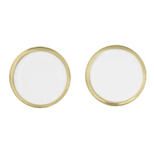 Create Your Own white  Cufflinks