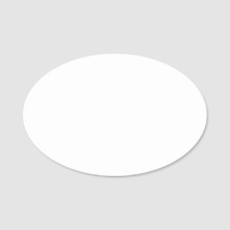 Create Your Own white custom Classic Name Tag