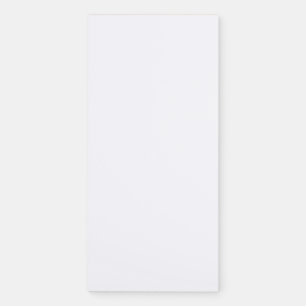 Create Your Own White Custom Magnetic Notepad