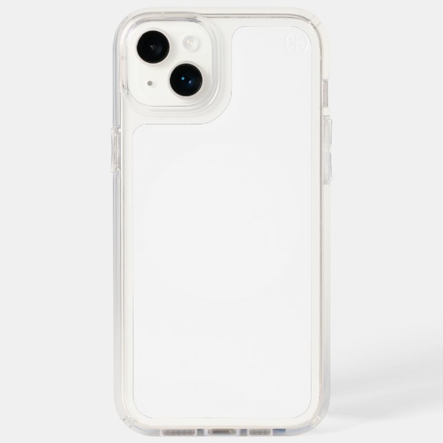 Create Your Own White Custom Speck iPhone Case (Front)