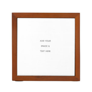 Create Your Own white Desk Organizer