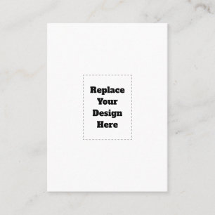 Create Your Own white  Discount Card