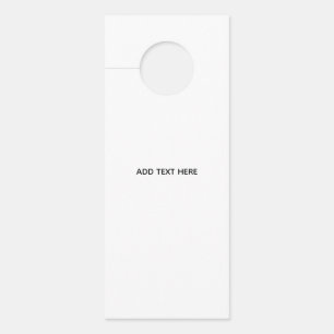 Create Your Own White Door Hanger